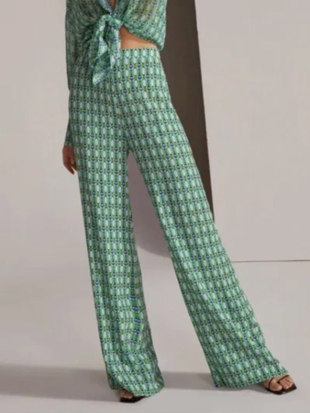 Favorite Daughter - The Friday Pant in retro mosaic print